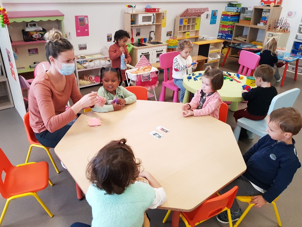 Le loto des prénoms et le memory des adultes de l’école